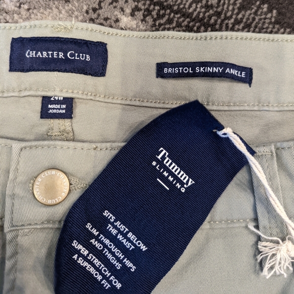 NWT Charter Club Ankle pants - Picture 3 of 5